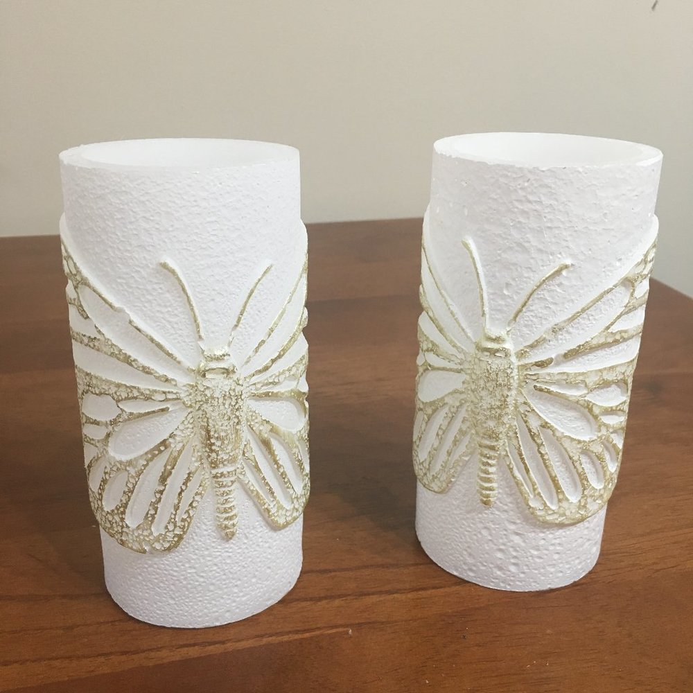 Flickering Pillar Candle